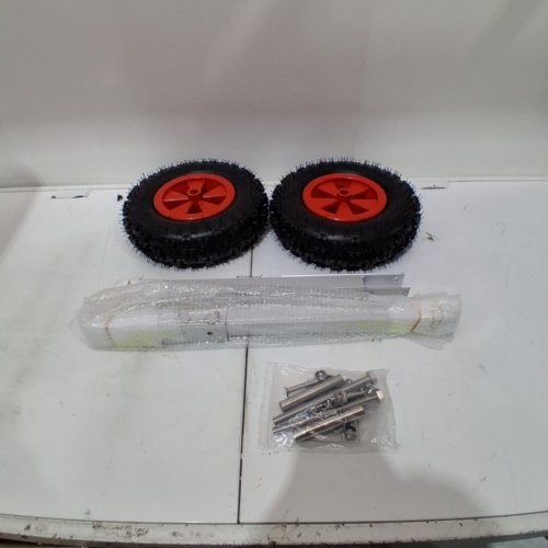 VEVOR BOAT LAUNCHING WHEELS - 12" BOAT TRANSOM LAUNCHING WHEEL - 600LBS LOADING CAPACITY - RED/BLACK (MODEL: CYXSL12600) image 2