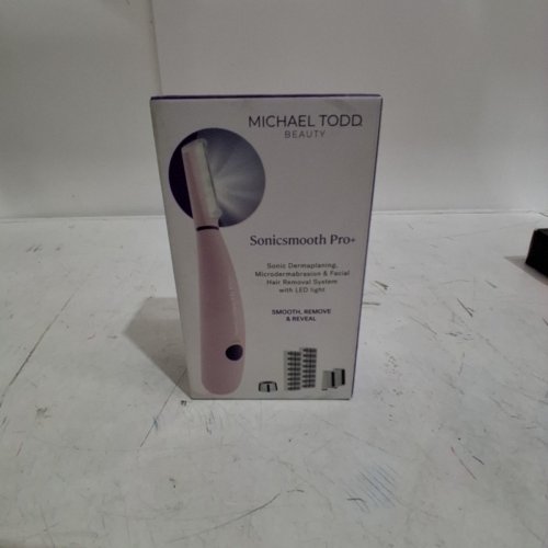 MICHAEL TODD BEAUTY SONICSMOOTH EXFOLIATION AND DERMAPLANING HAIR REMOVAL SYSTEM - PINK - (MODEL: 2403) image 5