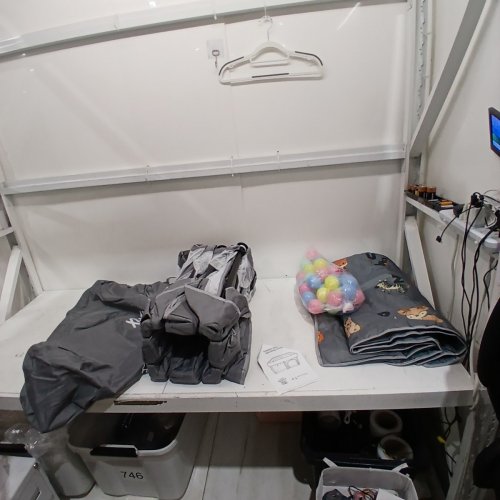 SPRX FOLDABLE PLAYPEN WITH MAT & TRAVEL BAG - 50" X 50" - GREY/ANIMALS (MODEL: BP-G1-50*50) image 2