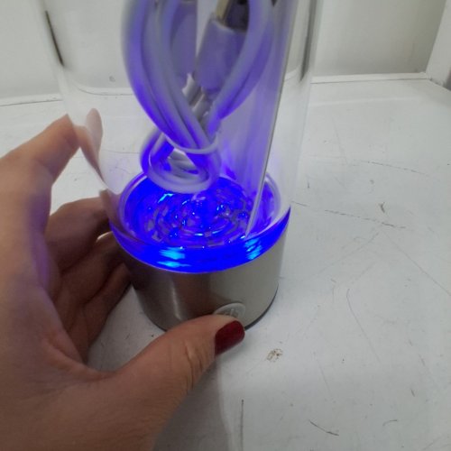 PORTABLE USB RECHARGEABLE HYDROGEN WATER BOTTLE GENERATOR - 14OZ - SILVER image 3