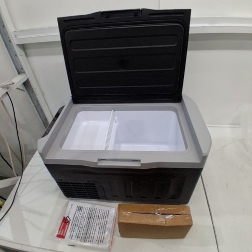 FRIGIDAIRE 2-IN-1 PORTABLE COMPRESSOR FRIDGE FREEZER - 21L - 110-240V - BLACK - (MODEL:EFRCC210-BLACK) image 2