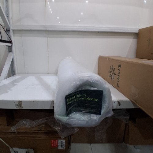 ZINUS 6" GREEN TEA COOLING MEMORY FOAM MATTRESS - TWIN - (MODEL: ZU-MFGN1YZI-06T) image 2