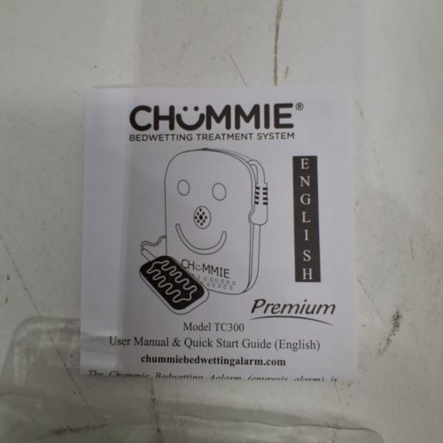 CHUMMIE PREMIUM BEDWETTING TREATMENT SYSTEM - WHITE (MODEL: TC300) image 2