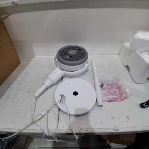 PELONIS AEROFAN 2-IN-1 PEDESTAL & TABLE FAN - AIRFLOW ACROSS 225 SQ. FT- 23 DBA - WHITE (MODEL: PSFAS07R5AWMC) image 3