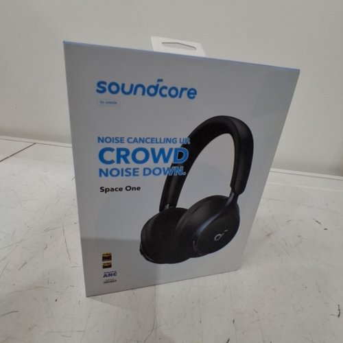 SOUNDCORE BY ANKER SPACE ONE ACTIVE NOISE CANCELLING HEADPHONES - 2X STRONGER VOICE REDUCTION, 40H ANC PLAYTIME, APP CONTROL, LDAC HI-RES WIRELESS AUDIO, COMFORTABLE FIT - BLACK (MODEL: A3035) image 5