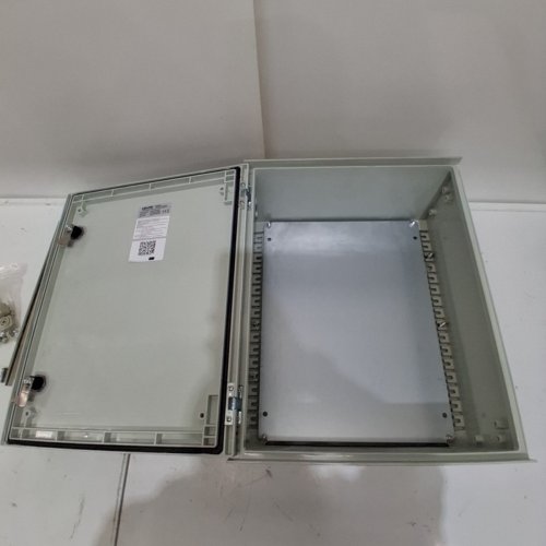 VEVOR FIBERGLASS WALL MOUNTED ELECTRICAL ENCLOSURE BOX - 19" X 15" X 7" - GREY (MODEL: TIP-540) image 4