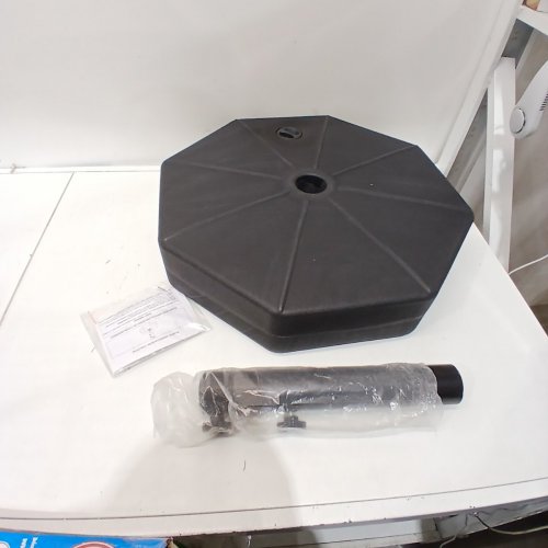 C-HOPETREE PATIO UMBRELLA BASE - 112 LBS CAP - BLACK (ITEM: HNBNE-BP28OCT) image 3