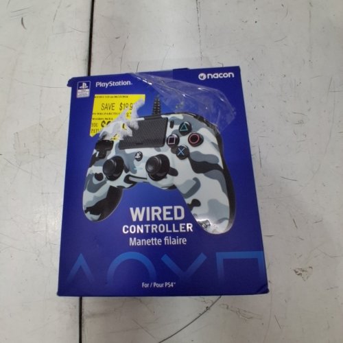 NACON OFFICIALLY LICENSED WIRED CONTROLLER FOR PLAYSTATION 4 - GREY CAMO (MODEL: BB4469) image 4