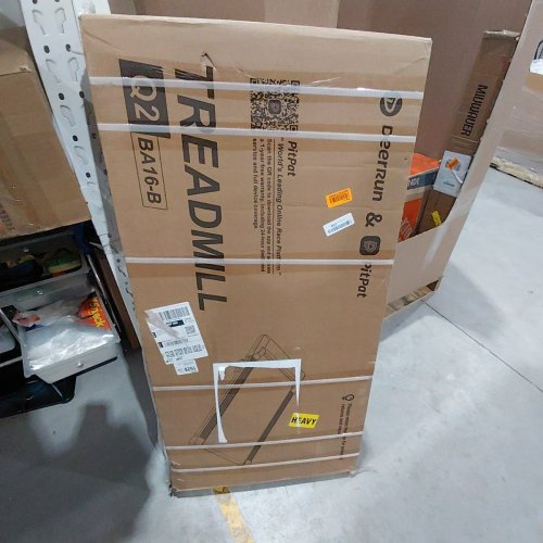 DEERRUN WALKING PAD TREADMILL WITH INCLINE - 3.8MPH, 2.5HP, 300LBS CAP - BLACK (MODEL: BA16-B) image 2