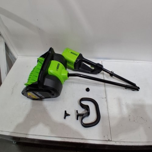 GREENWORKS **TOOL ONLY** PRO BRUSHLESS CORDLESS MOTOR SNOW SHOVEL- 80V MAX POWER - 12" - GREEN (MODEL: GLSS80000/2601202) image 2