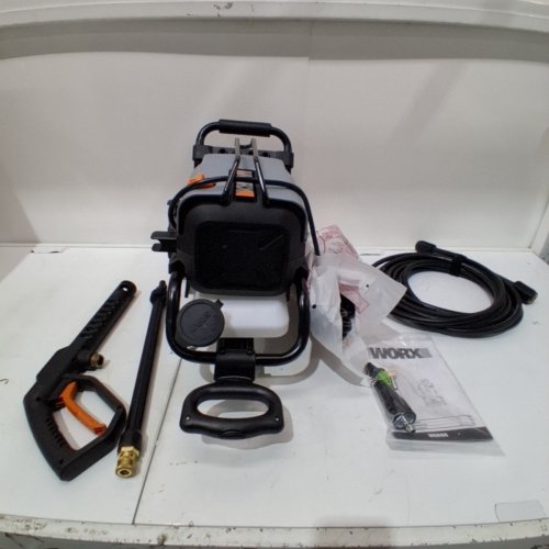 WORX ELECTRIC PRESSURE WASHER WITH INTEGRATED SOAP DISPENSER - 13AMP - 1900PSI - SILVER/BLACK - (MODEL: WG606) image 3