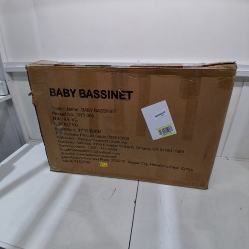 IHOMING BABY DELIGHT BESIDE ME WINK BASSINET & BEDSIDE SLEEPER 3-IN-1 - GREY (MODEL: XYT-006) image 4
