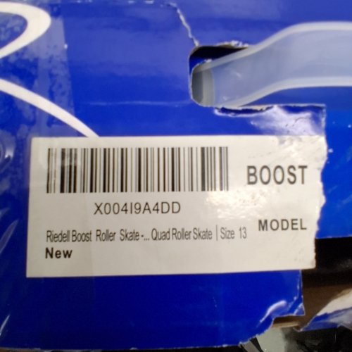 MEN'S RIEDELL BOOST ROLLER SKATES - US 13 - BLACK (MODEL: BOOST) image 2