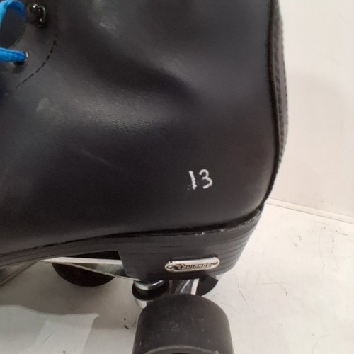 MEN'S RIEDELL BOOST ROLLER SKATES - US 13 - BLACK (MODEL: BOOST) image 5