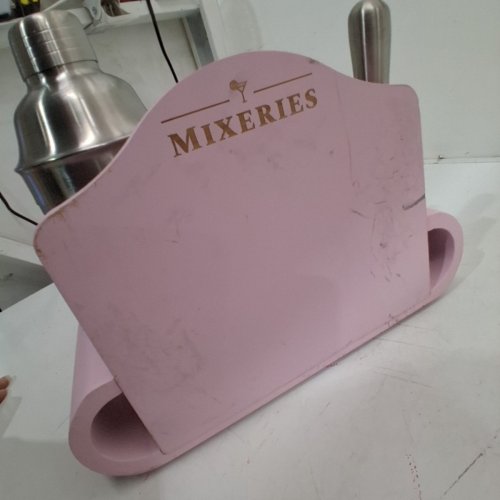 11PC MIXERIES COCKTAILBARTENDER BAR TOOL SET - PINK /SILVER image 4
