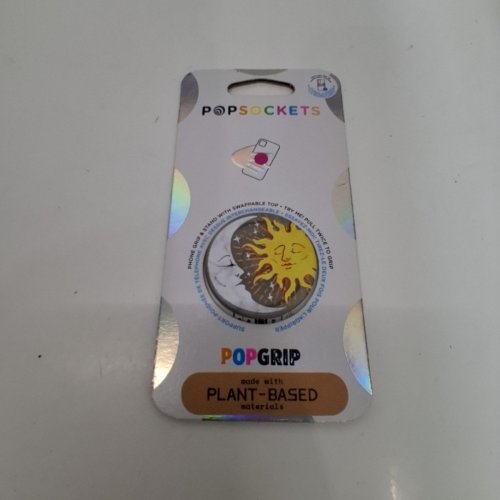 POPSOCKETS ADHESIVE PHONE GRIP AND STAND WITH SWAPPABLE TOP - TRANSLUCENT SUN AND MOON image 2