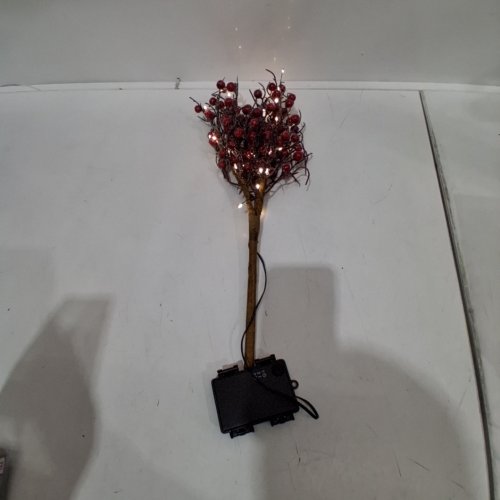 HOLIDAY TIME DECORATIVE LED LIGHT UP STAKE - 18" - RED (STYLE: CA24-RBY024-OD) image 2