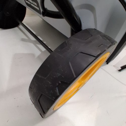 CORDLESS SNOW BLOWER- 2 X 20V - 20" CLEARING WIDTH - BLACK/ GRAY/YELLOW (MODEL: HL-SXJ-01) image 5