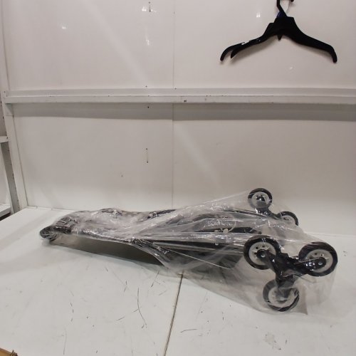 BIOS LIVING 3 WHEELED STAIR CLIMBING FOLDABLE SHOPPING TROLLEY - HOLDS UPTO 27 LBS - BLACK/DOTTED (MODEL: LF335) image 3