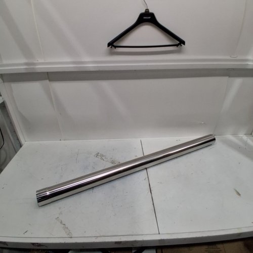STAINLESS STEEL ROUND STRAIGHT TUBE - 47.5" X 3" & 2.9" image 2