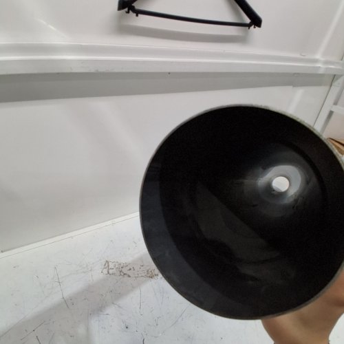 STAINLESS STEEL ROUND STRAIGHT TUBE - 47.5" X 3" & 2.9" image 3