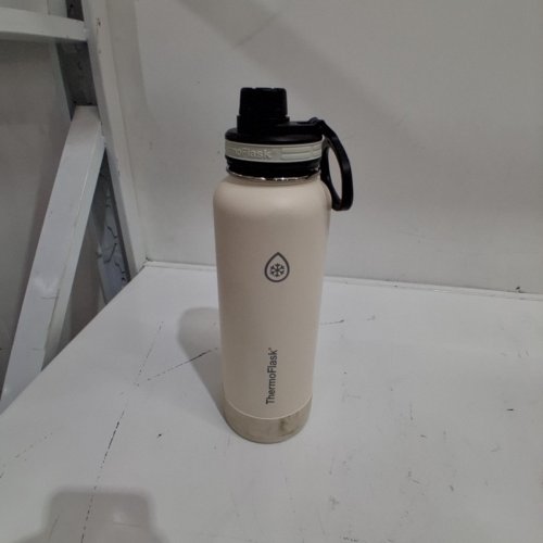 THERMOFLASK LEAK PROOF WIDE MOUTH WATER BOTTLE - 40 OZ - OFF WHITE image 2