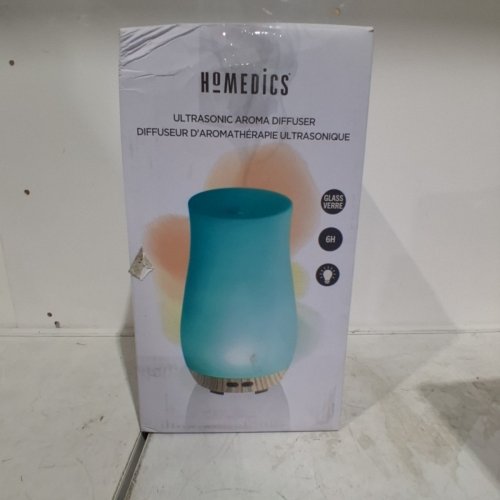 HOMEDICS ULTRASONIC AROMA DIFFUSER ESSENTIAL OIL AROMATHERAPY - 7.5H - WHITE (MODEL: ARMH-595TEB) image 5