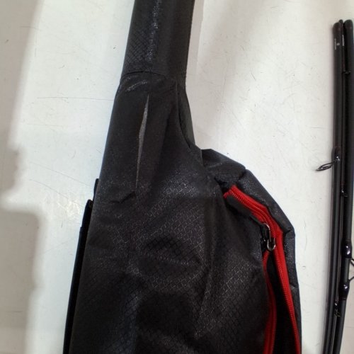 AMUNDSON SAVVY SUMO FISHING ROD AND SPINNING REEL WITH CARRY CASE - 6.5FT - BLACK (MODEL: SMS76MH-4T) image 4