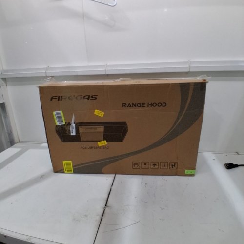 FIREGAS UNDER CABINET DUCTLESS RANGE HOOD 2-SPEED, 30CFM - 30" - BLACK (MODEL: FGS-UBF39A575AC) image 4