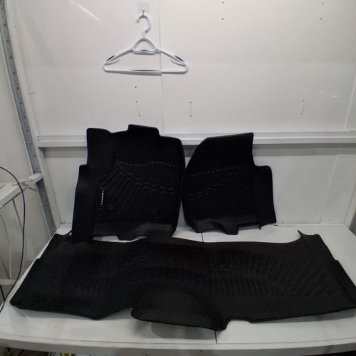 4PC AUTOMOTIVE FLOOR MATS FOR FORD F250 F350 F450 (2012-2016) SUPER DUTY CREW CAB - BLACK image 3