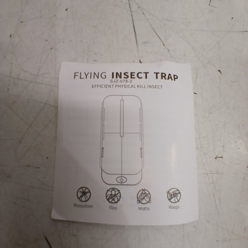 FLYING INSECT TRAP - 15" - WHITE (MODEL: SJZ-078-2) image 3