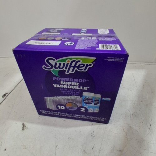 12PC SWIFFER MULTI-SURFACE POWER MOP REFILL BUNDLE - 10 MOPPING PADS, 2 X 750 ML BOTTLES- FRESH SCENT image 3