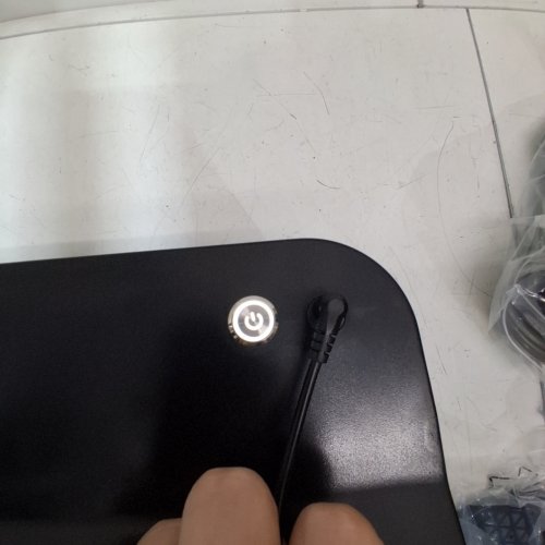 PORTABLE FOLDABLE AIRBRUSH SPRAY BOOTH WITH 4 LED LIGHTS, DUAL EXHAUST FANS, TURNTABLE AND 6FT EXTENSION HOSE - 5.2M³/MIN AIR FLOW (MODEL: AH-310) image 3