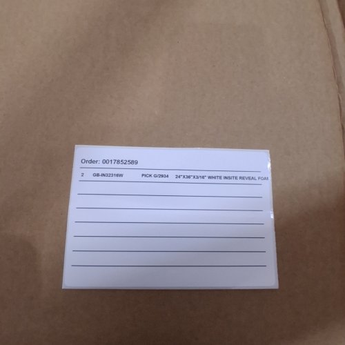 2 TRENDS INTERNATIONAL WHITE INSITE REVEAL FOAM BOARD - 24" X 36" X 3/16" image 3