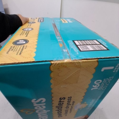 160PK PAMPERS SWADDLERS DIAPERS - SIZE 1 - 8-14LB image 3