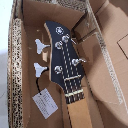 YAMAHA 4 STRING ELECTRIC BASS GUITAR - RIGHT HANDED - BLACK (MODEL: TRBX174) image 5