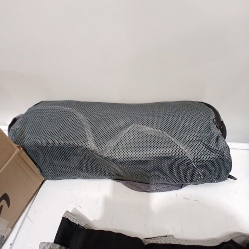 2PK NICEC PORTABLE HIGH BACK ULTRA LIGHT CAMPING CHAIR WITH HEAD REST AND CARRYING BAG - BLACK image 3