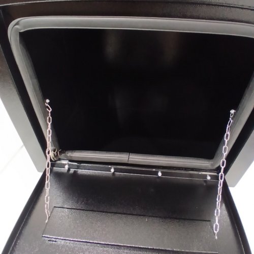 VEVOR HEAVY DUTY WATERPROOF UNDERBODY TRUCK TOOLBOX LOCK & KEYS - 18" X 14" - BLACK (MODEL: JL-TB17S-1) image 4