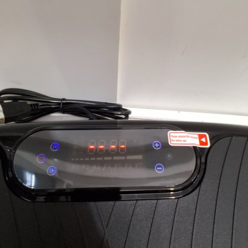 GDCOO VIBRATION PLATE EXERCISE MACHINE - 21" X 13" - BLACK image 2