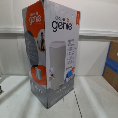 DIAPER GENIE PLATINUM DIAPER PAIL - STONE GREY (MODEL : 100809) image 4