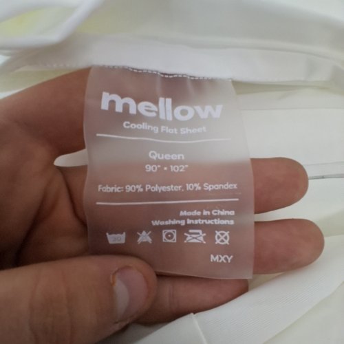 4PC MELLOW COOLING SHEET SET - 60" X 80" X 18" - QUEEN - WHITE image 2