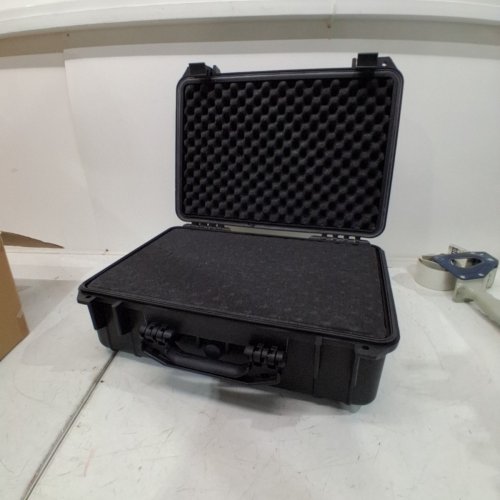 MEIJIA PORTABLE WATERPROOF PROTECTIVE CASE WITH FOAM INSERT - BLACK image 2