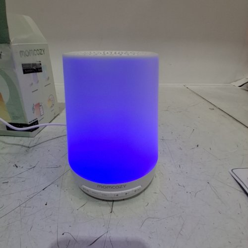 MOMCOZY WHITE NOISE SOUND MACHINE FOR BABY WITH 7 COLOUR NIGHT LIGHT & 34 SOOTHING SOUNDS - WHITE (MODEL:M21FWDB03) image 2