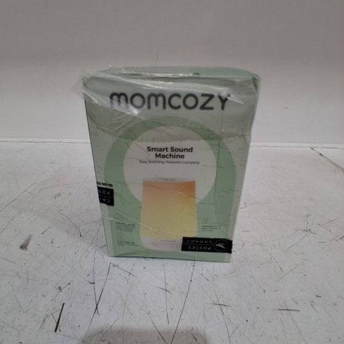 MOMCOZY WHITE NOISE SOUND MACHINE FOR BABY WITH 7 COLOUR NIGHT LIGHT & 34 SOOTHING SOUNDS - WHITE (MODEL:M21FWDB03) image 5