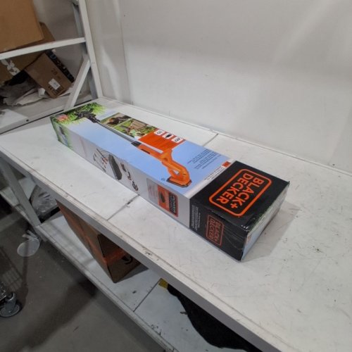 *TOOL ONLY* BLACK+DECKER STRING TRIMMER/EDGER - 10" - BLACK/ORANGE (MODEL: LST201-CA) image 4