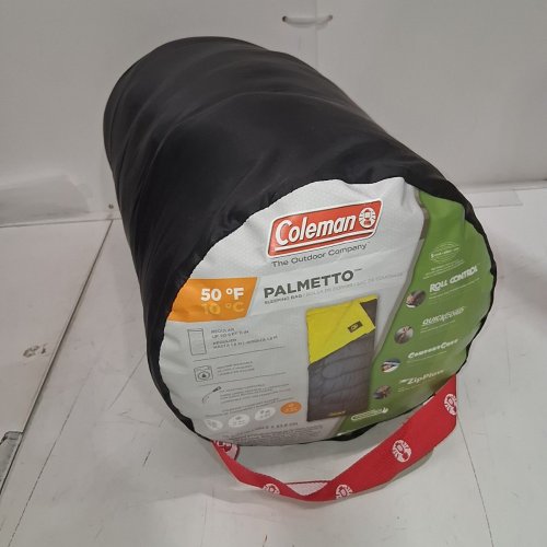 COLEMAN PALMETTO REGULAR WARM WEATHER SLEEPING BAG - 10C - 5'11" image 2