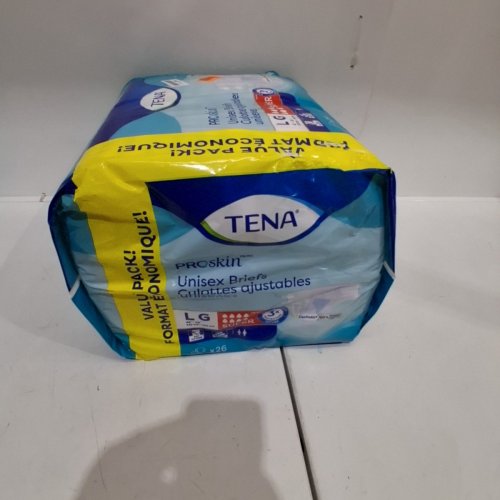 26PK UNISEX TENA PROSKIN INCONTINENCE UNDERWEAR BRIEFS - LARGE - SUPER ABSORBANT image 3
