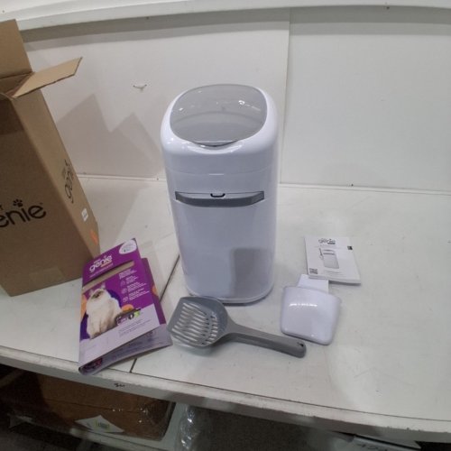 LITTER GENIE STYLE CAT LITTER ODOR CONTROL DISPOSAL SYSTEM PAIL - 18.1" - WHITE (MODEL: ‎I000710) image 2