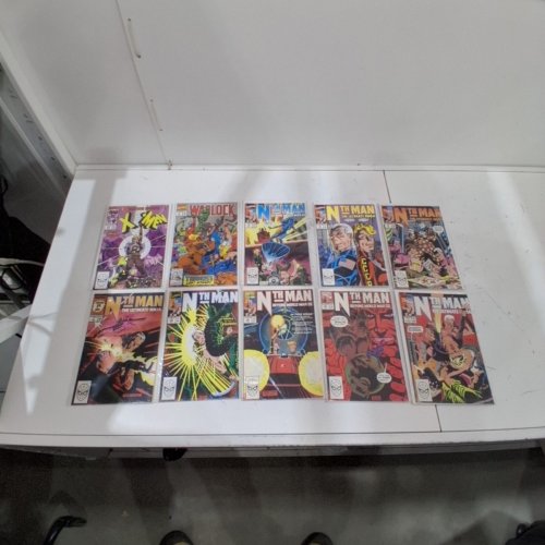 10 ASSTD MARVEL COMIC BOOKS - NTH MAN #1,7,8,9,10,11,12,14, UNCANNY X-MEN #270, WARLOCK #6 - VARIOUS AUTHORS image 2