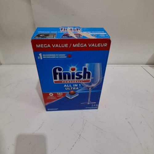 140PK FINISH POWERBALL ALL IN 1 ULTRA DISHWASHING TABLETS - 2.4KG image 2
